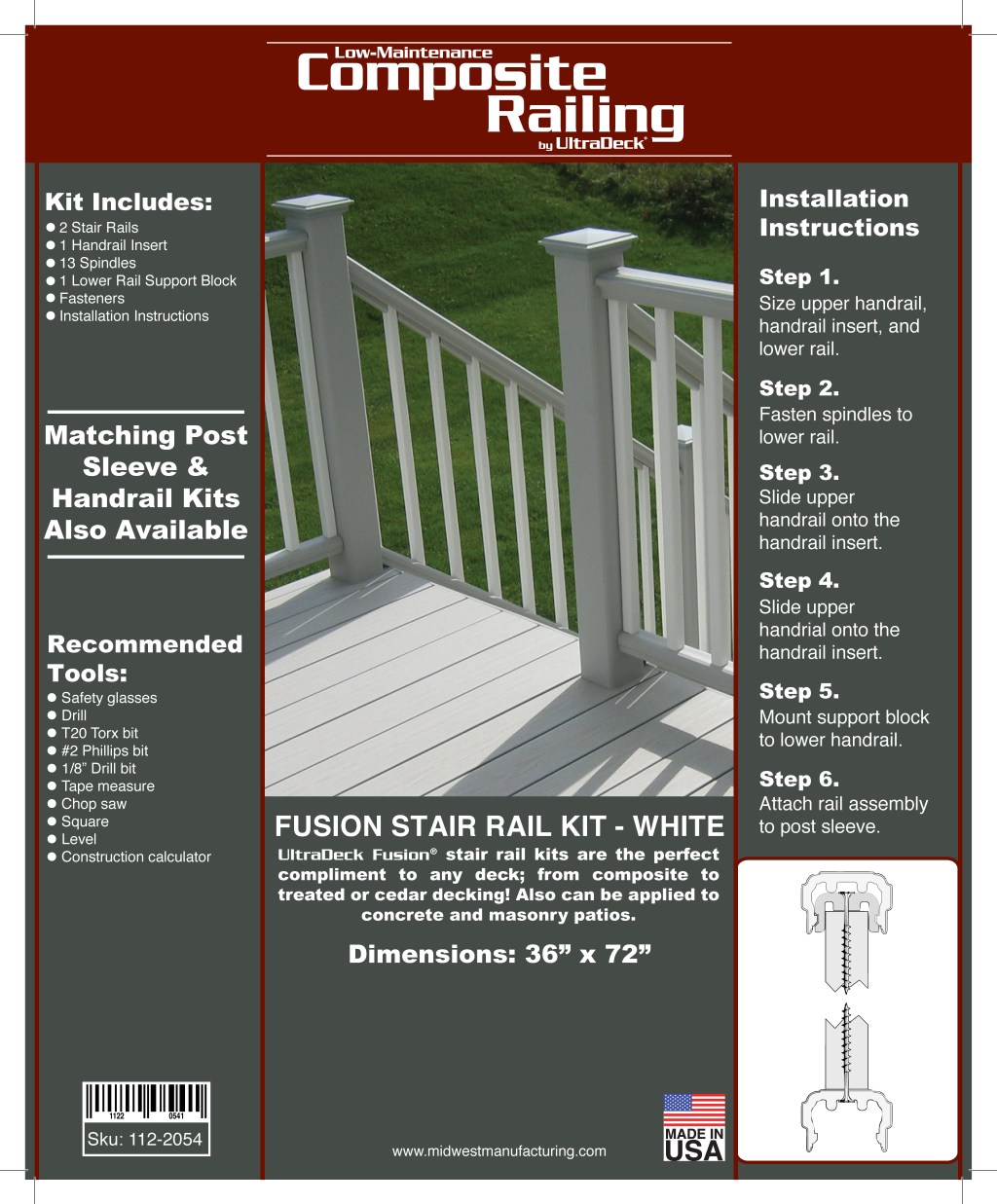 Package Design – UltraDeck Packaging Label